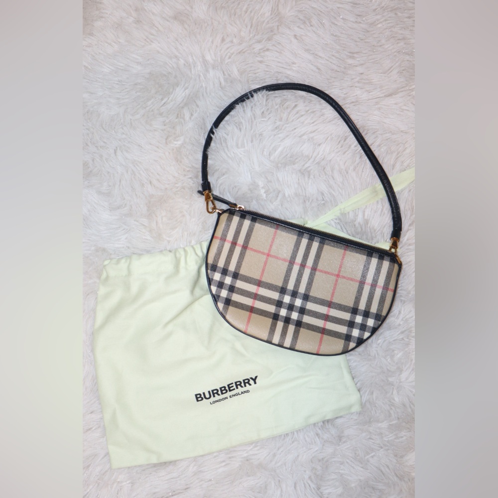 Olympia Check Pouch Shoulder Bag
